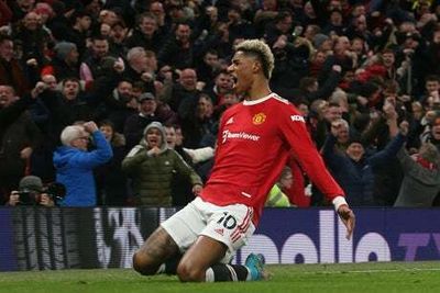 Man United 1-0 West Ham: Marcus Rashford seals dramatic win in Champions League race