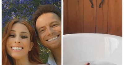 Stacey Solomon reveals 'birthday tradition' for Joe Swash as she shares bathtime video clip