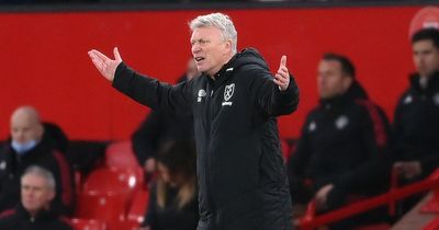 West Ham manager David Moyes gives verdict on Manchester United winning goal