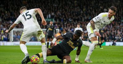 Tim Sherwood baffled after Allan Saint-Maximin denied penalty in Newcastle United's 1-0 win at Leeds United