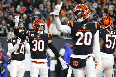 Cincinnati Bengals inactive players vs. Tennessee Titans in playoffs