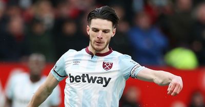 Man Utd sent Declan Rice transfer warning after late win over West Ham