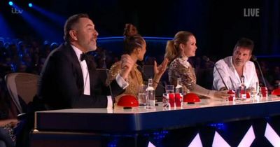 Simon Cowell 'exploded' at David Walliams for making a rude gag on Britain's Got Talent