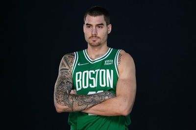Former Celtics forward Juancho Hernangomez didn’t know he’d been traded to the Spurs for hours after losing his phone