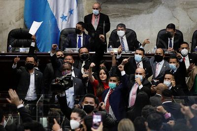 U.S. embassy calls for calm, dialogue after brawl in Honduras' Congress