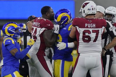 Aaron Donald fined $10.8K for scuffle with D.J. Humphries in wild-card game