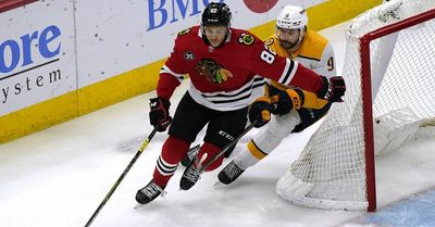 Blackhawks notebook: Riley Stillman’s injury opens up another opportunity for Caleb Jones