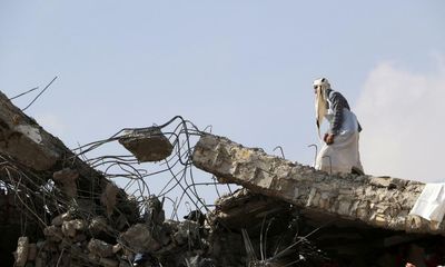 UN condemns airstrike in Yemen that leaves more than 80 dead