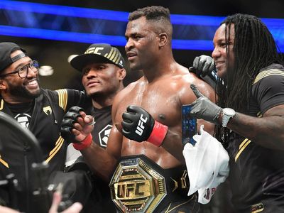 Francis Ngannou outpoints Ciryl Gane at UFC 270 with surprising wrestling display