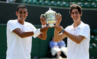 Nick Kyrgios and Thanasi Kokkinakis reach Australian Open men’s doubles quarter-finals