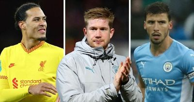 Kevin De Bruyne makes 'unbelievable' claim after deciding between Liverpool's Virgil van Dijk and team-mate Ruben Dias