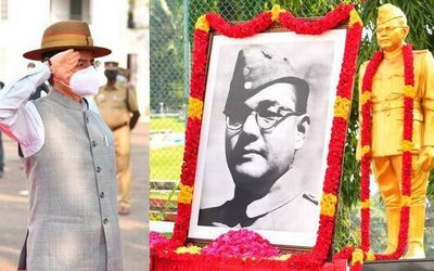 Tamil Nadu Governor, CM, parties pay tributes to ‘Netaji’