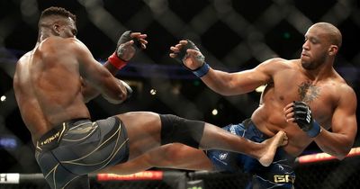 Francis Ngannou was told to pull out of Ciryl Gane fight with knee injury