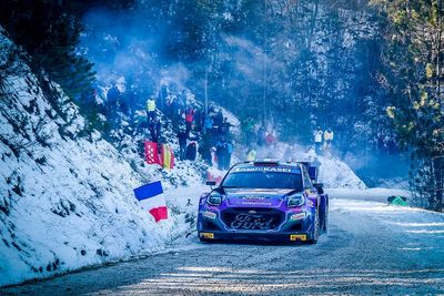 WRC Monte Carlo: Loeb reclaims lead as Ogier suffers puncture