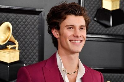 Entertainment: Shawn Mendes tumbles while posing for shirtless photo