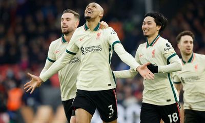 Disputed Fabinho penalty seals win as Liverpool quash Crystal Palace revival