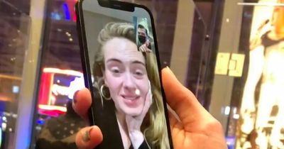 Puffy-eyed Adele breaks down while on FaceTime to fans after postponed Las Vegas show