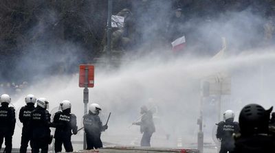 Water Cannon, Tear Gas at COVID-19 Protests in Brussels