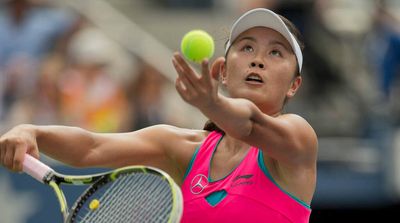 Australian Open Security Asks Fans to Remove 'Where Is Peng Shuai?' Shirts