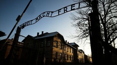 Dutch woman arrested for making Nazi gesture at Auschwitz-Birkenau in Poland