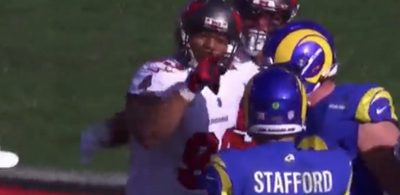 Ndamukong Suh told the ref Matthew Stafford kicked him after a terrible taunting penalty