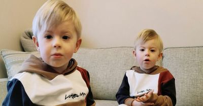 The twin brothers born with ultra rare condition stand for the first time aged three thanks to pioneering treatment in US