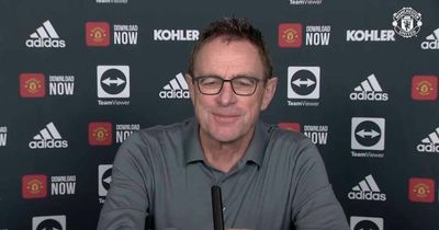 Ralf Rangnick still not happy with Man Utd play and demands improvement