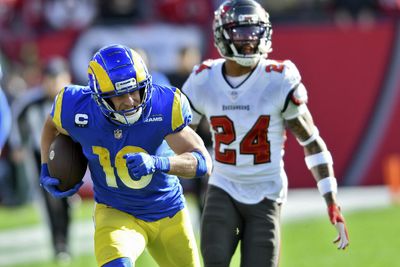 Watch the 44-yard bomb to Cooper Kupp that saved the Rams’ win over the Bucs