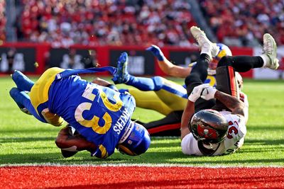 Rams are first team ever to win after losing 4 fumbles and blowing a 20-point lead