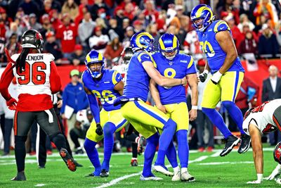 Rams players celebrate thrilling win vs. Buccaneers on Twitter