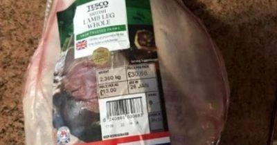 Husband 'held hostage' by fuming wife after forking out £30 for Tesco leg of lamb