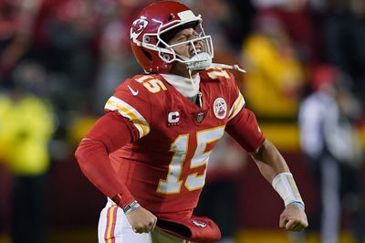 What did Andy Reid say to Chiefs QB Patrick Mahomes with 13 seconds remaining?