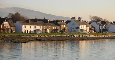 The isolated village a drive away from Manchester with its own beach and picture postcard views