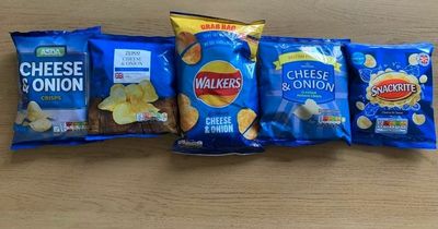 I compared Tesco, Asda, Morrisons and Aldi crisps and one was better than Walkers