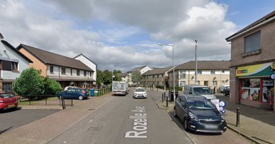 Drumchapel street cordoned off by police as man attacked in broad daylight