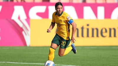 Matildas defeat resolute Philippines in second Asian Cup group game in Mumbai