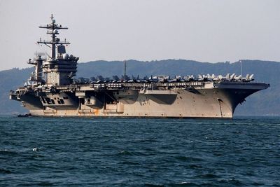 U.S. carriers in South China Sea, Taiwan reports further Chinese incursion