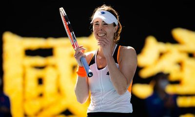 Cornet outlasts Halep in Australia heat to reach first grand slam quarter-final