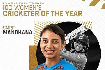 Cricket: Smriti Mandhana named ICC Women's Cricketer of 2021