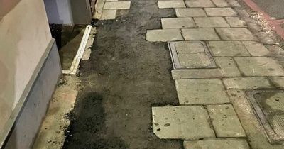 Edinburgh resident hits out at 'ugly' repair job on cobbled city street