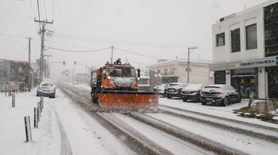 Severe Weather Brings Snow to Athens, Greek Islands