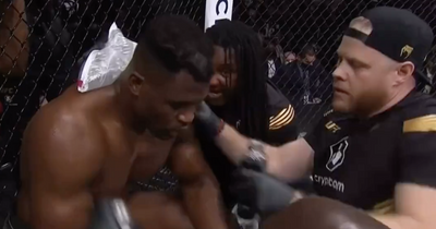 Francis Ngannou's coach delivered rousing speech before crucial final round at UFC 270