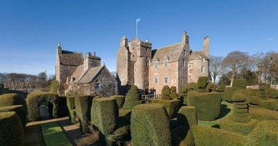 Incredible Haunted Scottish castle with world famous walled garden hits the market