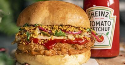 Heinz-Absurd Bird partnership creates limited-edition plant-based burger