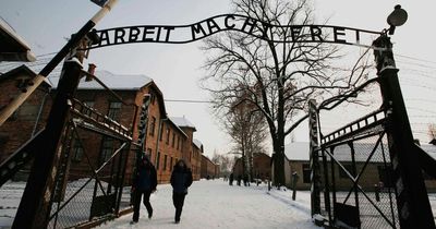 Tourist visiting Auschwitz death camp detained after doing Nazi salute as 'bad joke'