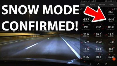 Bjørn Nyland Discovers 'Snow Mode' In New Model 3 With 60 kWh Pack