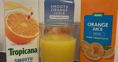 We compared Innocent and Tropicana orange juice with Sainsbury's and Asda's own brands and there was a surprising winner