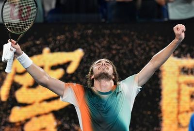 Tsitsipas wins five-set thriller to reach quarter-final