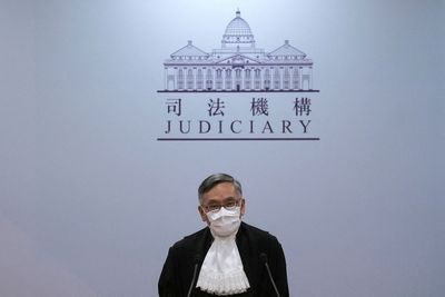 Hong Kong's top judge defends city's rule of law in face of international concern