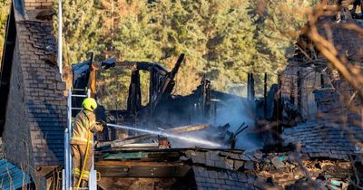 Man rushed to hospital after Perth house fire burns for eight hours